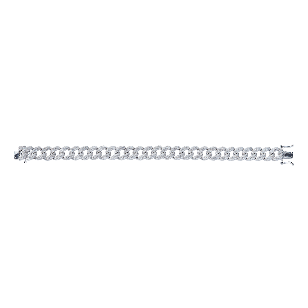 Ice Cuban Link Chain Bracelet V1 (10mm)